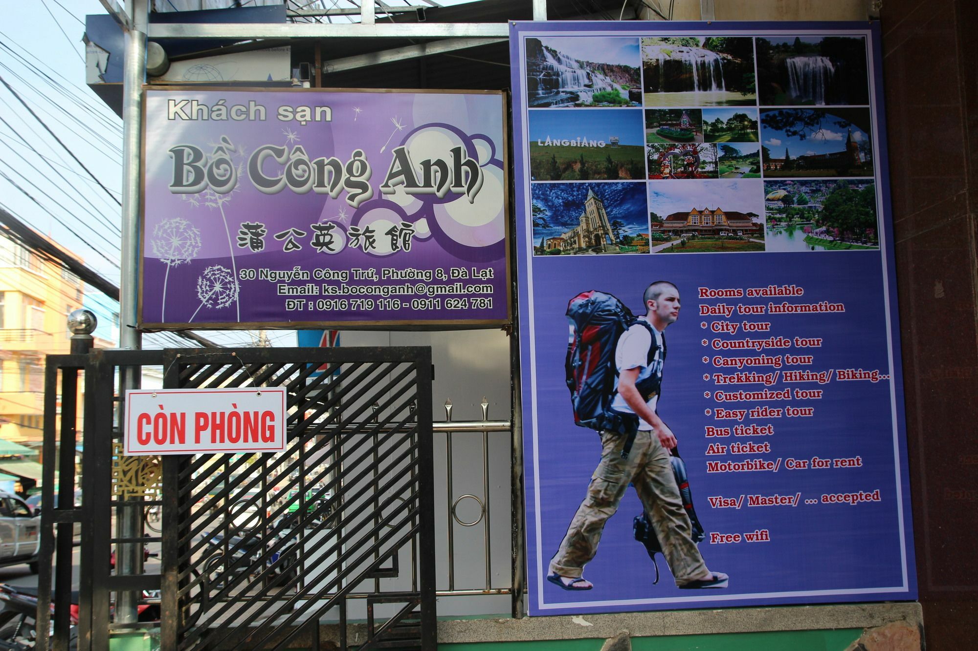 Bo Cong Anh Hotel Đà Lạt Exterior foto